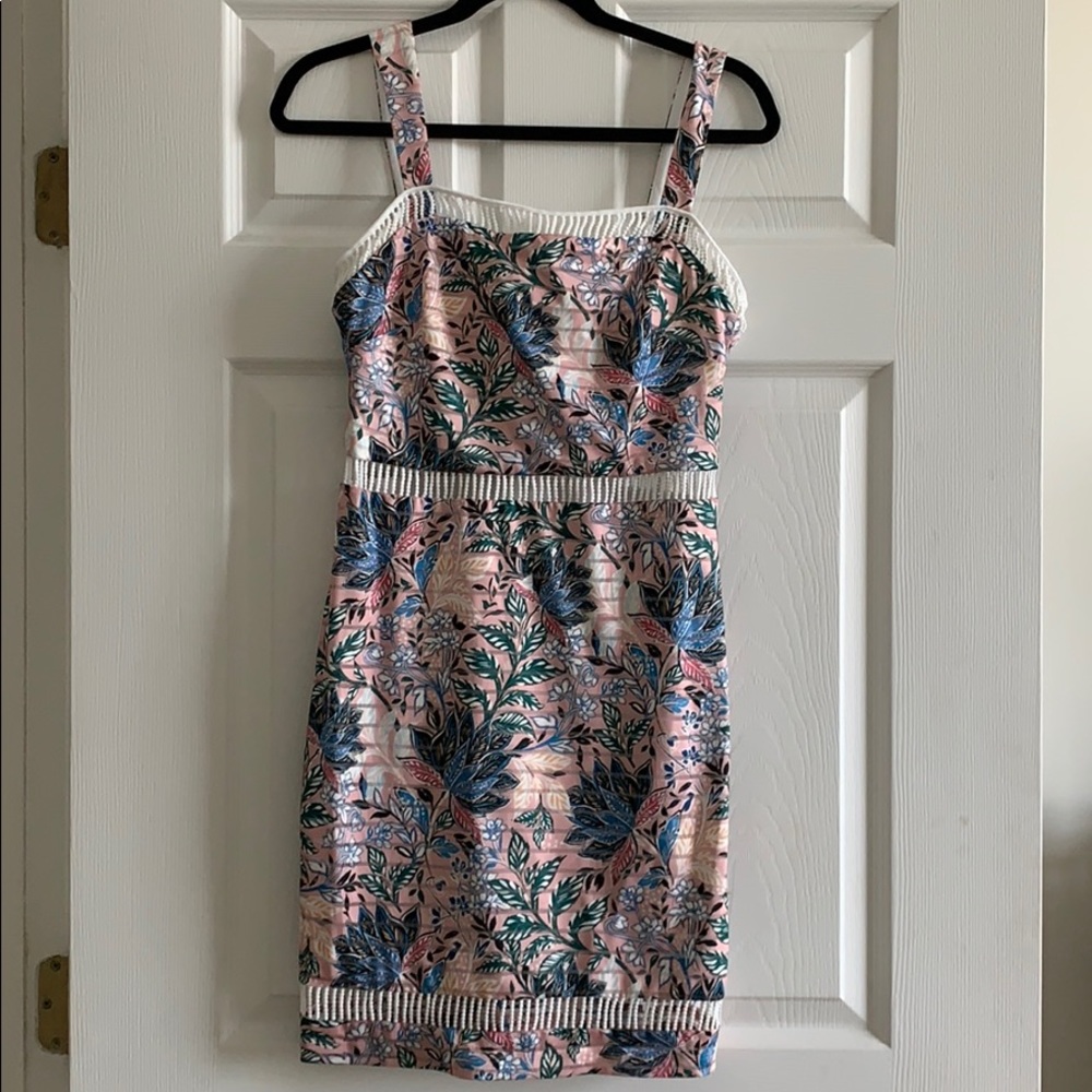 GUESS cutout multi color floral dress (Size 6)